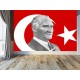 Atatürk Posteri #1 Duvar Kumaşı