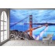 Golden Gate Köprüsü Duvar Kumaşı